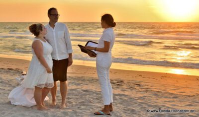 Heiraten zum Sonnenaufgang